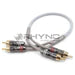 RHYNO 8000 SERIES BRAIDED RCA CABLES (FROST WHITE)