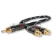 RHYNO 8000 SERIES BRAIDED RCA CABLES (BLACK)